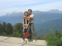 George&Lera in Romantic trip from Rostov to Sochy